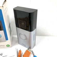 Load image into Gallery viewer, Ring Battery Doorbell Plus 5F77E9 - Satin Nickel
