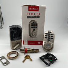Load image into Gallery viewer, Kwikset HALO Satin Nickel Keypad Electronic Single-Cylinder Smart Lock Deadbolt
