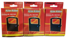 Load image into Gallery viewer, Porelon 11511 Okidata Microline 380/390 Nylon Printer Ribbon with Re-inker, 3-Pa
