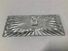 Load image into Gallery viewer, Martha Stewart Collection Glass Rectangle Platter Clear 14 x 6 INCH
