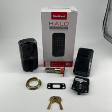 Load image into Gallery viewer, Kwikset Halo Touchscreen Wi-Fi Enabled Smart Lock Matte Black, Alexa Enabled
