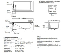 Load image into Gallery viewer, Kohler Underscore 60 X 32 Alcove Bath, Left Hand - Thunder Grey
