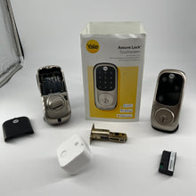 Load image into Gallery viewer, Yale Assure Deadbolt Lock with Touchscreen, Satin Nickel
