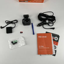 Load image into Gallery viewer, Rexing - C1 Plus 4K UHD Dash Cam with Wi-Fi &amp; GPS (609613) Open Box

