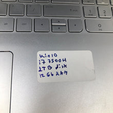Load image into Gallery viewer, HP ENVY 17-u110nr 17.3" 1TB HDD 12GB RAM i7-7500h Win10
