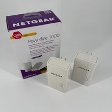 Load image into Gallery viewer, NETGEAR Powerline Adapter Kit, 1000 Mbps Wall-Plug, 1 Gigabit Ethernet
