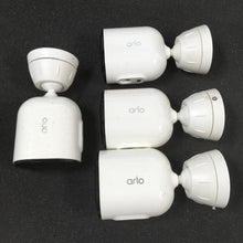 Load image into Gallery viewer, Arlo Pro 5S 2K Security Camera VMC4060P  White (SET of 4 Cameras) Good
