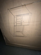 Load image into Gallery viewer, Walker Edison Modern Wood Computer Desk Storage File Drawer 48 Inch, White NB101
