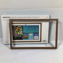 Load image into Gallery viewer, Mission Amazon Echo Show 15 Frame - Light wood
