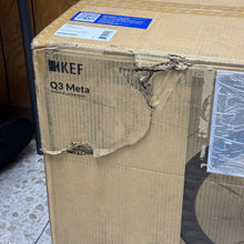 Load image into Gallery viewer, KEF Q3 Meta Bookshelf Speakers (Pair) - Satin White NIB

