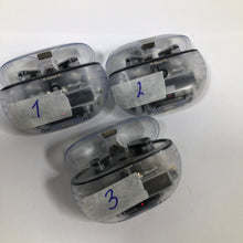 Load image into Gallery viewer, LOT OF 3 Beats Studio Buds+ Headphones Transparent A2870 FOR PARTS ISSUES

