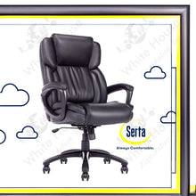 Load image into Gallery viewer, Serta - Garret Bonded Leather Executive Office Chair with Premium Cushioning
