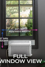 Load image into Gallery viewer, GE Profile ClearView 8,300 BTU Smart Ultra Quiet Window Air Conditioner 'USED'
